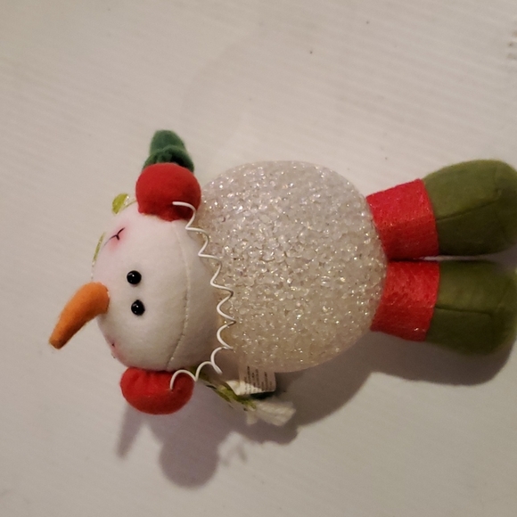 New Lighted changing colors Snowman about 9" Home Interiors - Picture 5 of 7